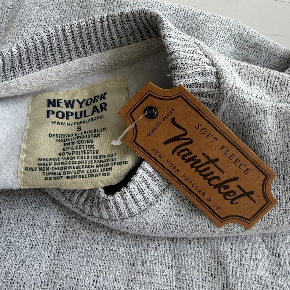 New NEW YORK POPULAR Myrtle Beach South Carolina Crewneck Sweatshirt SIZE S - Picture 8 of 9